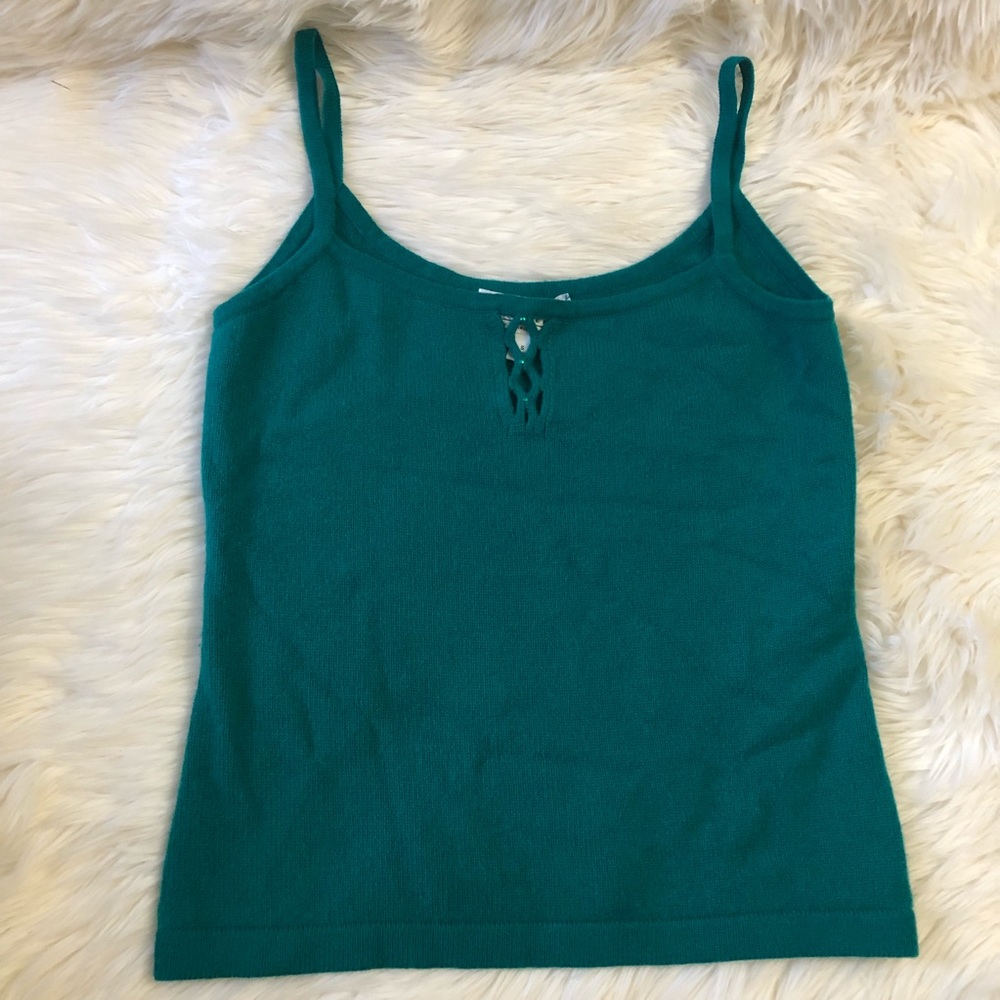 St John Cashmere Knit Sweater Top